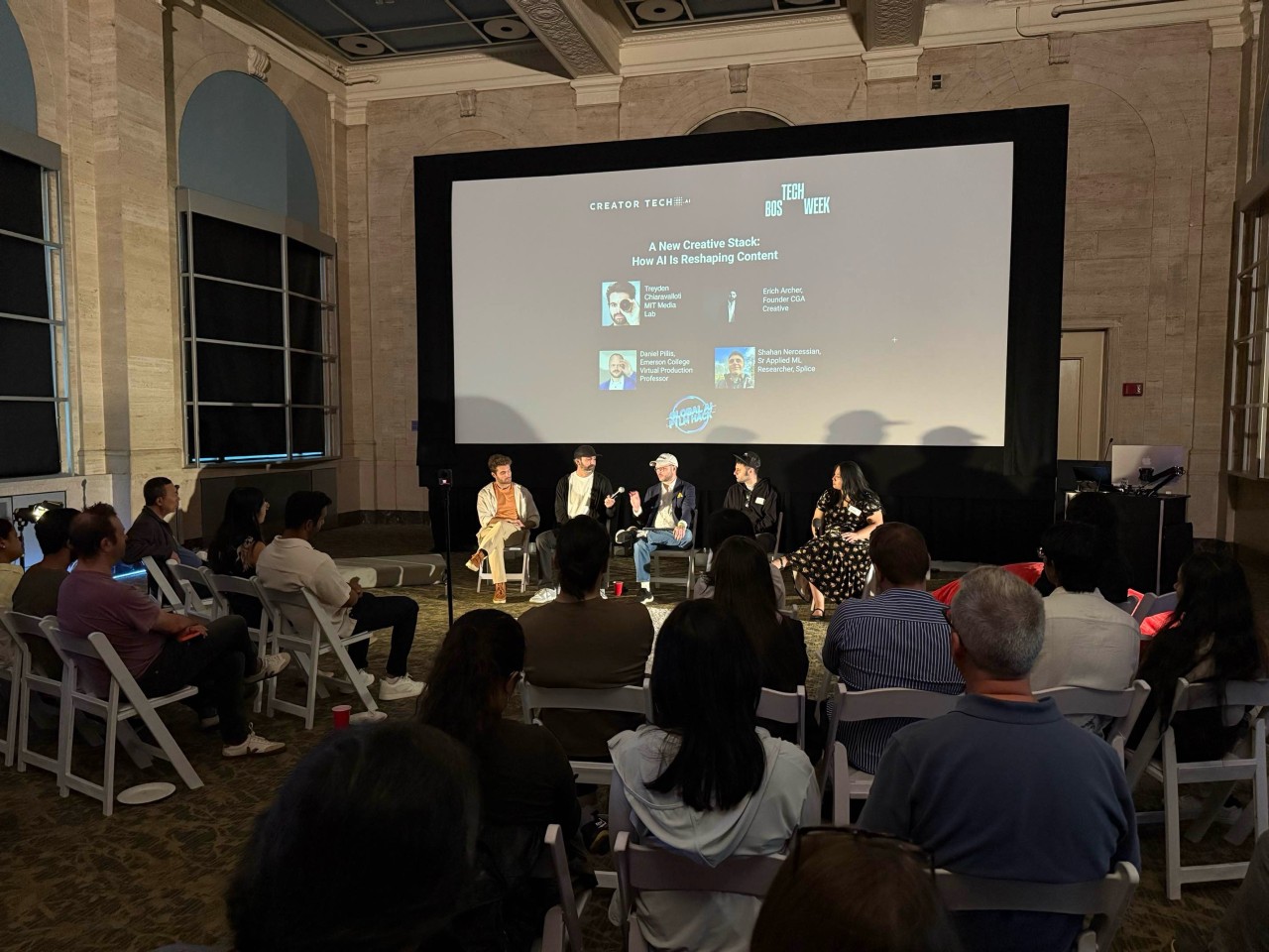 Erich Archer on the A New Creative Stack panel at Boston Tech Week