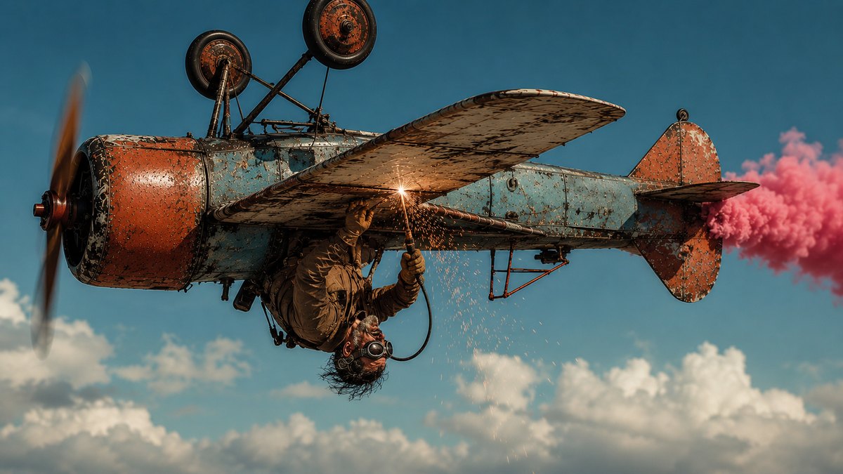 Building the plane