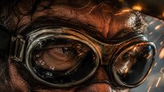 Storyboard frame: goggles close-up